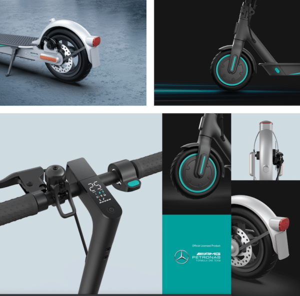 Električni romobil Mi Electric Scooter Pro 2 – Mercedes-AMG Petronas F1 Team Edition - Slika 4