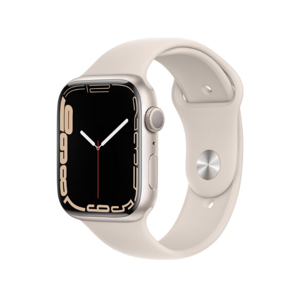 Apple Watch 7 45mm Starlight Aluminium / Starlight Sport Band