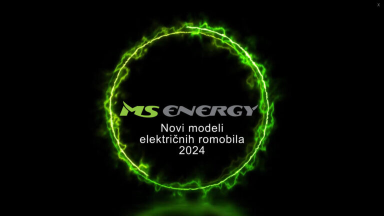 MS Energy - Novi modeli električnih romobila za 2024 - epoint.hr