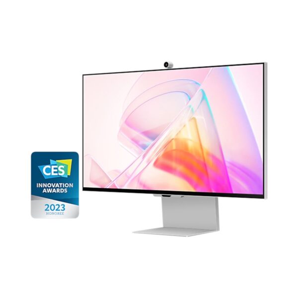 Monitor SAMSUNG 27" LS27C902PAUXDU Silver (UHD 5K 5120x2880 - 60Hz 5ms IPS Panel - HDR10)