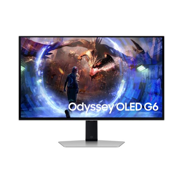 Monitor SAMSUNG 27" LS27DG602SUXEN Silver (QHD 2K 2560×1440 – 360Hz 0.03ms GLARE Free QD-OLED Panel - HDR10 - FreeSync) - Slika 2