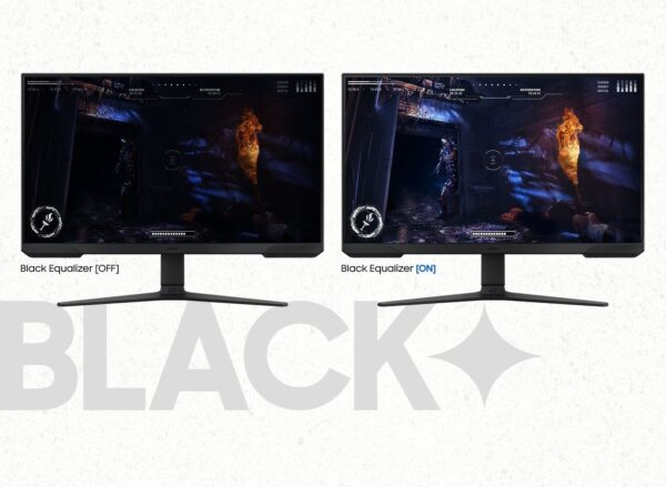 Monitor SAMSUNG 24" LS24DG302EUXEN Black (FHD 1920×1080 – 180Hz 1ms VA Panel - HDR400 - FreeSync) - Slika 7