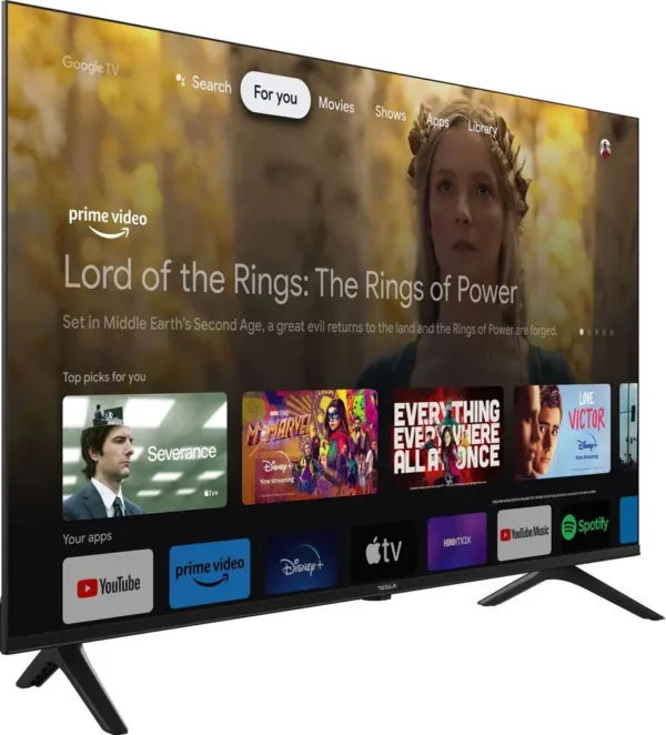 LED TV 65" TESLA 65S635BUS (165cm Smart/Google TV - UHD 4K 3840×2160 - 60Hz - HDR10 - Dolby Processing - DTS Studio Sound - Wi-Fi - BT) - Slika 7