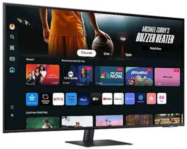 Monitor SAMSUNG 43" M70D LS43DM702UUXDU Black (UHD 4K 3840x2160 - 60Hz 4ms VA Panel - HDR10 - Tizen TV) - Slika 3