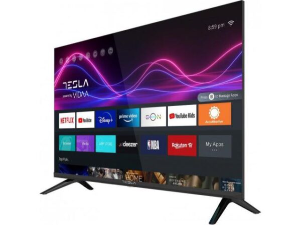 LED TV 55" TESLA 55M325BUS (140cm Smart/VIDAA OS - UHD 4K 3840×2160 - 60Hz  - HDR10 - Dolby Processing - Wi-Fi - BT) - Slika 4
