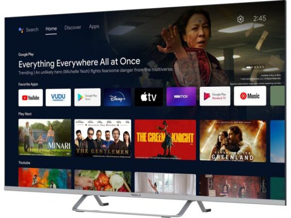 LED TV 55" TESLA 55E635SUS (140cm Smart/Android TV - UHD 4K 3840×2160 - 60Hz  - HDR10 - Dolby Vision - Dolby Atmos - Wi-Fi - BT) - Slika 4