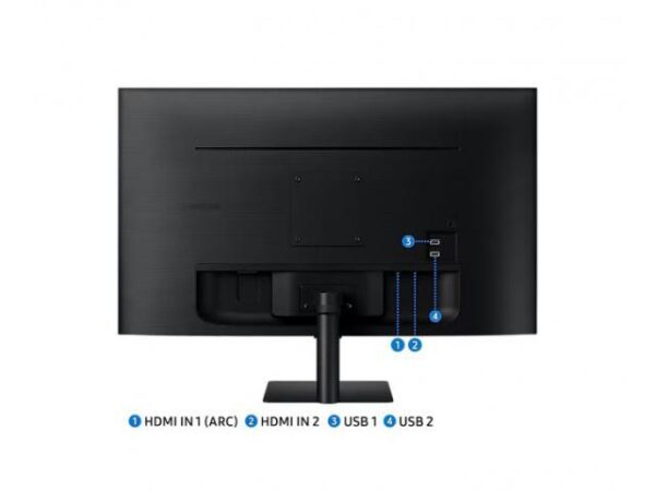 Monitor SAMSUNG 27" M50D LS27DM500EUXDU Black (FHD 1920x1080 - 60Hz 4ms VA Panel - HDR10 - Tizen TV) - Slika 6
