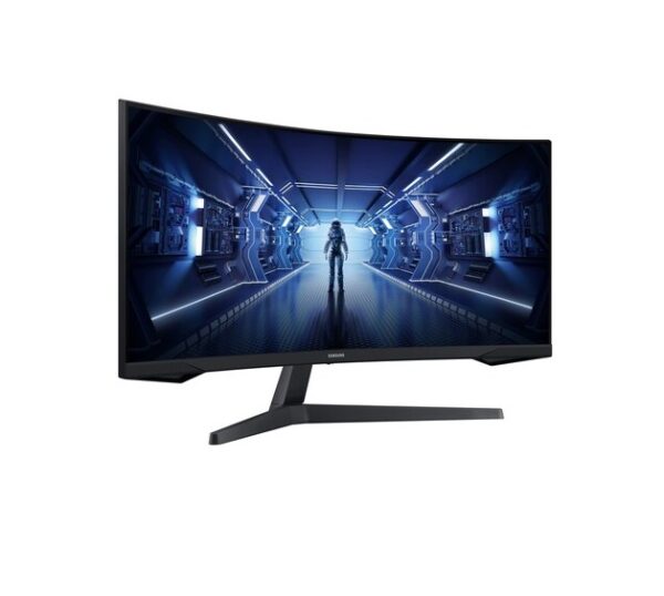 Monitor 34" SAMSUNG G55T LC34G55TWWPXEN Curved Black (QHD 3440x1440 - 165Hz 1ms VA Panel - HDR10 - FreeSync)