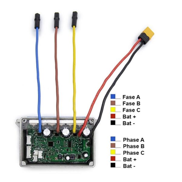 Matična ploča, kontroler, Segway 30 V 350W (controller) NINEBOT MAX G30 - Slika 2