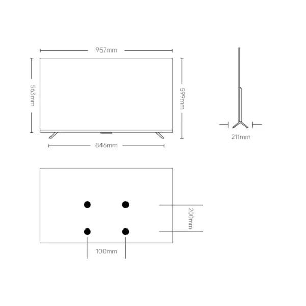 Xiaomi TV A Pro 43" - Pametni televizor - Slika 8